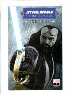 Star Wars: High Republic - The Blade #1 - Signed Mike Mayhew w/COA (9.2ob) 2022
