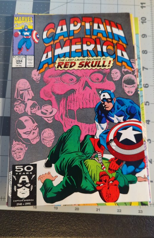 Captain America #394 Direct Edition (1991)
