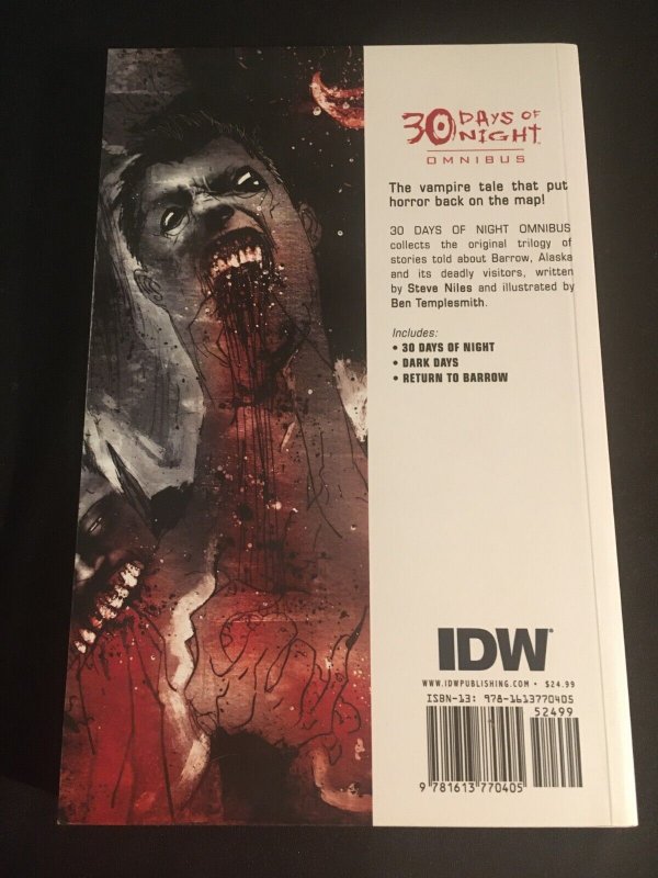 30 DAYS OF NIGHT OMNIBUS Vol. 1 Trade Paperback