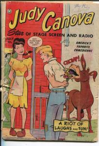 Judy Canova #24 1950-Wally Wood-famous film & radio star-P/FR