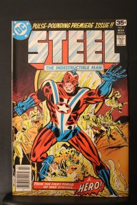 Steel, the Indestructible Man #1 (1978) High-Grade VF or better! 1st issue key!