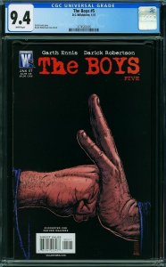The Boys #5 (2007) CGC 9.4 NM