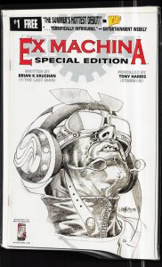 Ex Machina #1 Promotional Cover (2004) Mitchell Hundred