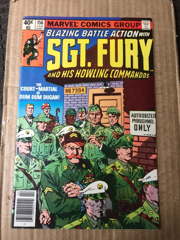 Sgt. Fury and His Howling Commandos #156 (1980)