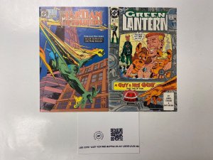 2 DC comic book Martian Manhunter #1 Green Lantern #10 68 KM8