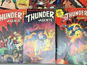 THUNDER AGENTS#2-20 VG-VF LOT 1966 (13 BOOKS) WALLY WOOD TOWER SILVER AGE COMICS