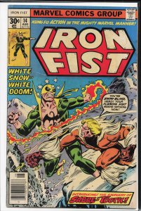 Iron Fist #14 (1977) Iron Fist [Key Issue]