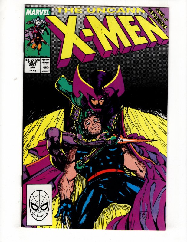 The Uncanny X-Men #257 (1990) Jim Lee Art 9.0-9.2 See More X-MEN !!! / ID#791