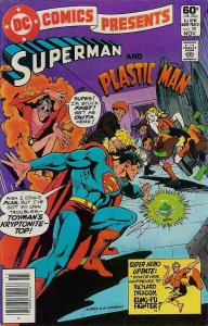 DC Comics Presents #39 (Newsstand) FN ; DC | Superman Plastic Man Richard Dragon