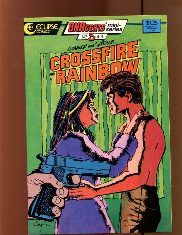 Crossfire & Rainbow #1-4 - FOUR PIECE LOT! (7.0/7.5) 1986