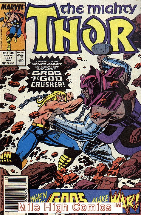THOR  (1962 Series) (#83-125 JOURNEY INTO MYSTERY, 126- #397 NEWSSTAND Fine 