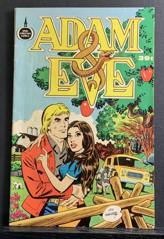 Adam & Eve #1 (1975) 39-Cent Cover Variation Spire Christian Comics