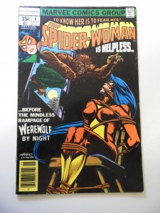 Spider-Woman #6 (1978) FN Condition