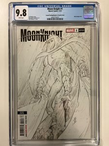 Moon Knight #1 Second Print Variant Cover (2021) CGC 9.8