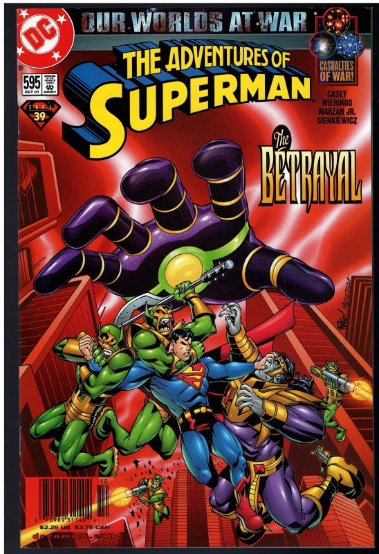 Adventures of Superman #595 (DC, 2001)