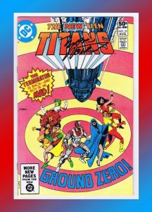 New Teen Titans #10 HOT-KEY 3rd APP DEATHSTROKE! VF/NM Signed w/COA Marv Wolfman