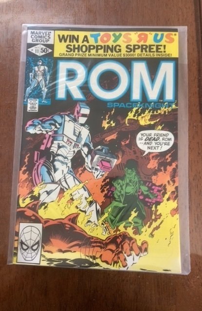 Rom (1980) set (10) books #'s 5-15