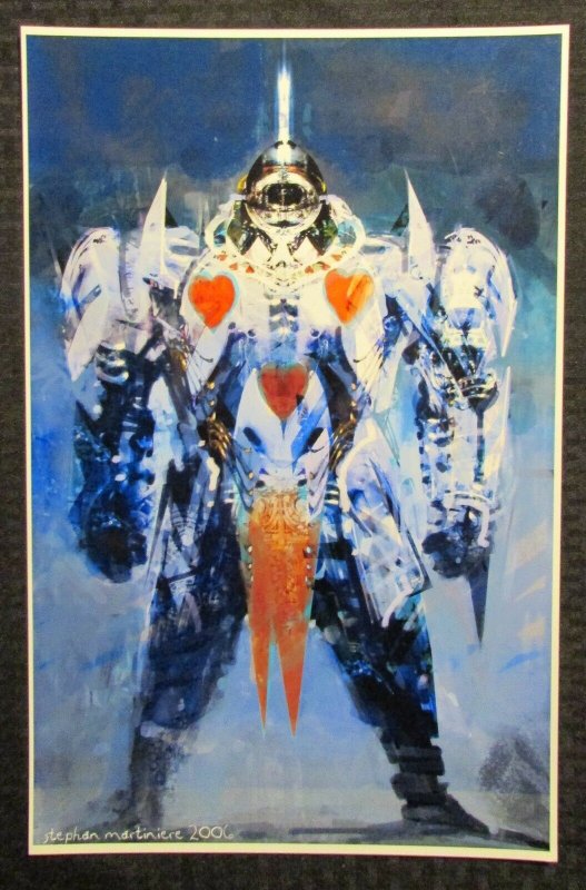 ROBOT CHARACTER by Stephan Martiniere 11x17 Print VF 8.0 #1