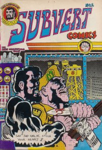 Subvert Comics #1 (3rd) FN ; Rip Off | Underground Spain Rodgriguez Trashman