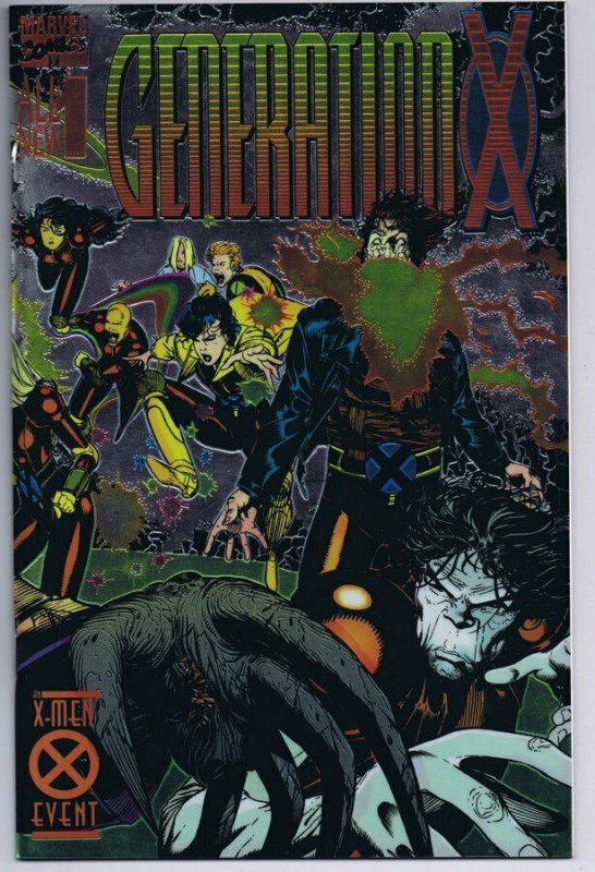 Generation X #1 ORIGINAL Vintage 1994 Marvel Comics Chromium Cover