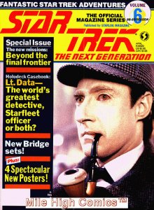 STAR TREK: NEXT GENERATION MAGAZINE #6 Very Good