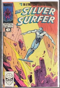 The Silver Surfer #2 Direct Edition (1989, Marvel) NM-