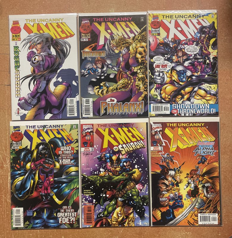 Value Lot #7 44 Marvel X-Men Comics 