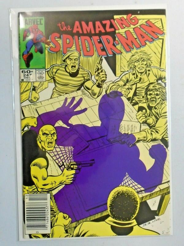 Amazing Spider-Man #247 Newsstand 1st Series 8.5 VF+ (1983)