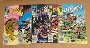 Elfquest SET ( #3 #4 #6 #7 #8) VG-FN /  Newsstand / 1985