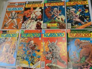 Warlord (1st Series DC), 22 Different, HI Grade (1976-1980)