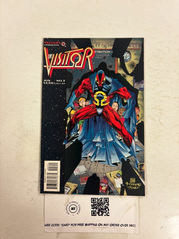 Visitor #3 NM Valiant Comic Books Solar the Atom Harbinger X-O Manowar 4 HH109