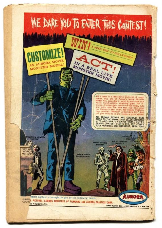 WORLDS FINEST #140 comic book 1964 CLAYFACE-BATMAN SUPERMAN