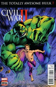 Totally Awesome Hulk, The #7 VF ; Marvel | Civil War II