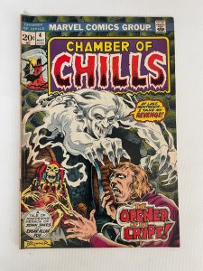 Chamber Of Chills # 4 VF Marvel Comic Book Monster Horror Fear Scary 12 LI8