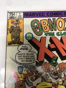 Obnoxio The Clown X-Men (1983) # 1 (FN/VF) Canadian Price Variant • Kupperberg