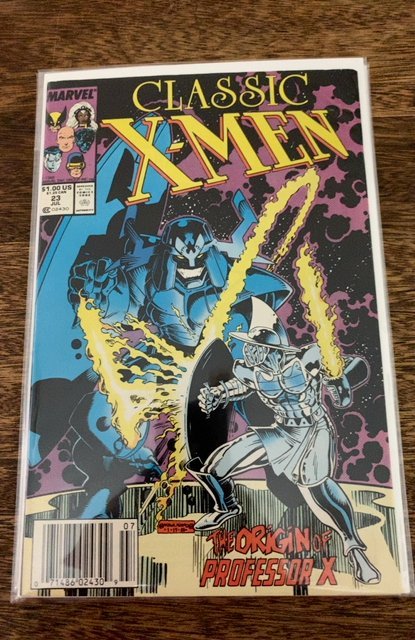 Classic X-Men #23 Newsstand Edition (1988)