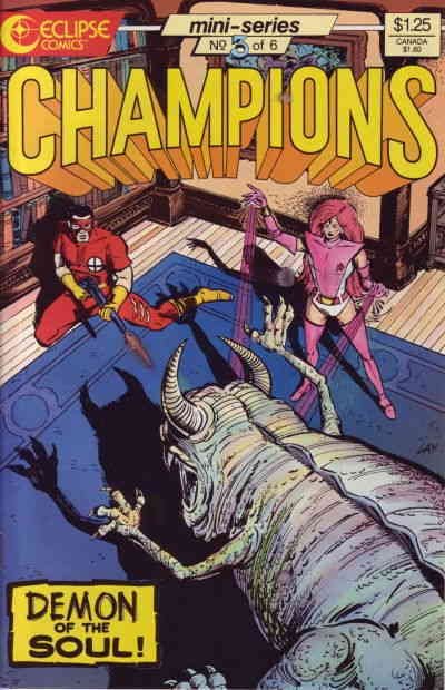 Champions (Eclipse) #3 FN ; Eclipse | based on RPG