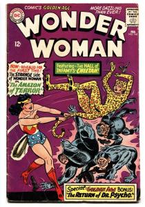 WONDER WOMAN #160 1st Silver-Age CHEETAH 1966-DC  comic book