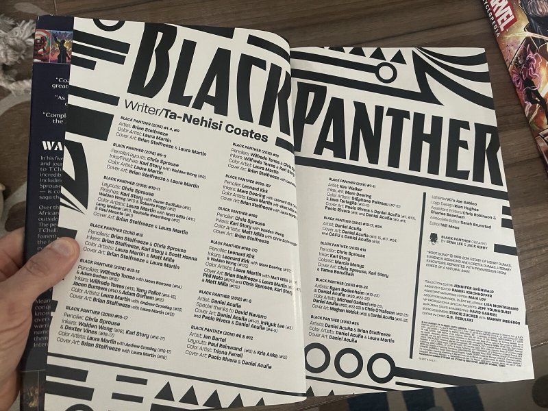 Black Panther Hardcover Omnibus Marvel Comics (2022) Ta-Nehisi Coates 1st Print