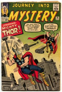 Journey Into Mystery #95 comic book 1963-THOR-JACK KIRBY Silver Age VG