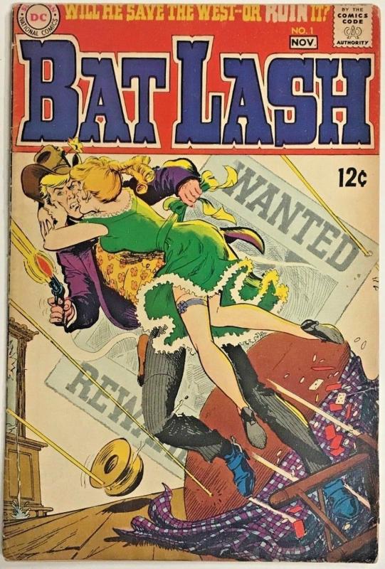 BAT LASH#1 GD/VG 1968 DC SILVER  AGE COMICS