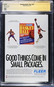 Amazing Spider-Man (1992) # 363 (CGC 9.6 SS) Signed Mark Bagley Carnage