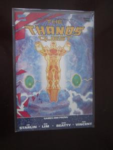 Thanos Quest #1 to #2 - #1 is 8.5? & #2 is 9.2? - 1990