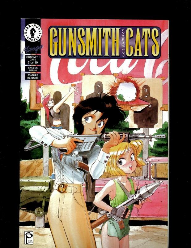 5 Gunsmith Cats Dark Horse Comic Books #1-5 JF21