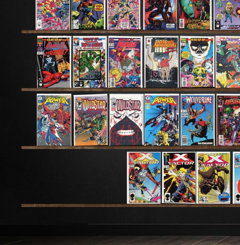 Huge Lot 140+ Comics with What If...?, Will To Power, Wolverine, Thor & More!