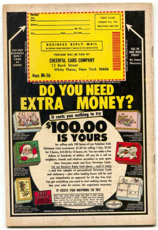 Heart Throbs #97 1965- DC Romance- SHAME FN+