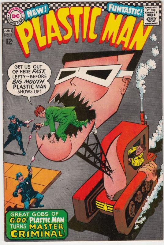 Plastic Man #4 (Jun-67) NM/NM- High-Grade Plastic Man