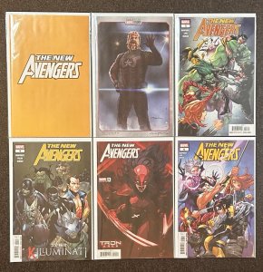 New Avengers #1,2,3,4,5,6 NM Lot 2025 Marvel