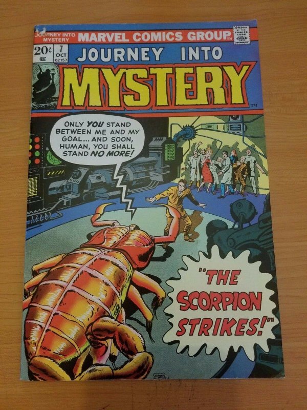 Journey into Mystery #7 ~ FINE - VERY FINE VF ~ (1973, Marvel Comics)