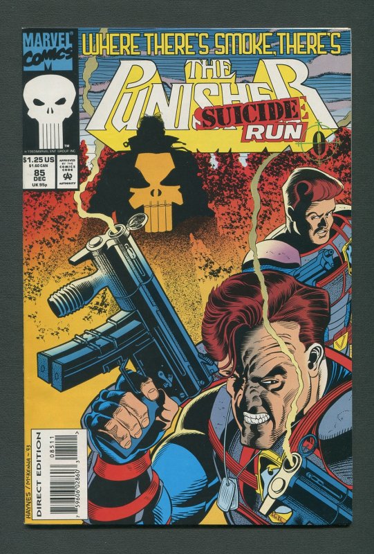 Punisher #85 / 9.0 VFN/NM Newsstand  December 1993